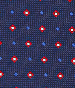 NAVY RED SQUARE