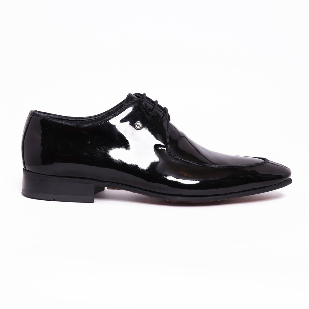 Tesla shoes 1412 shiny sole with tie