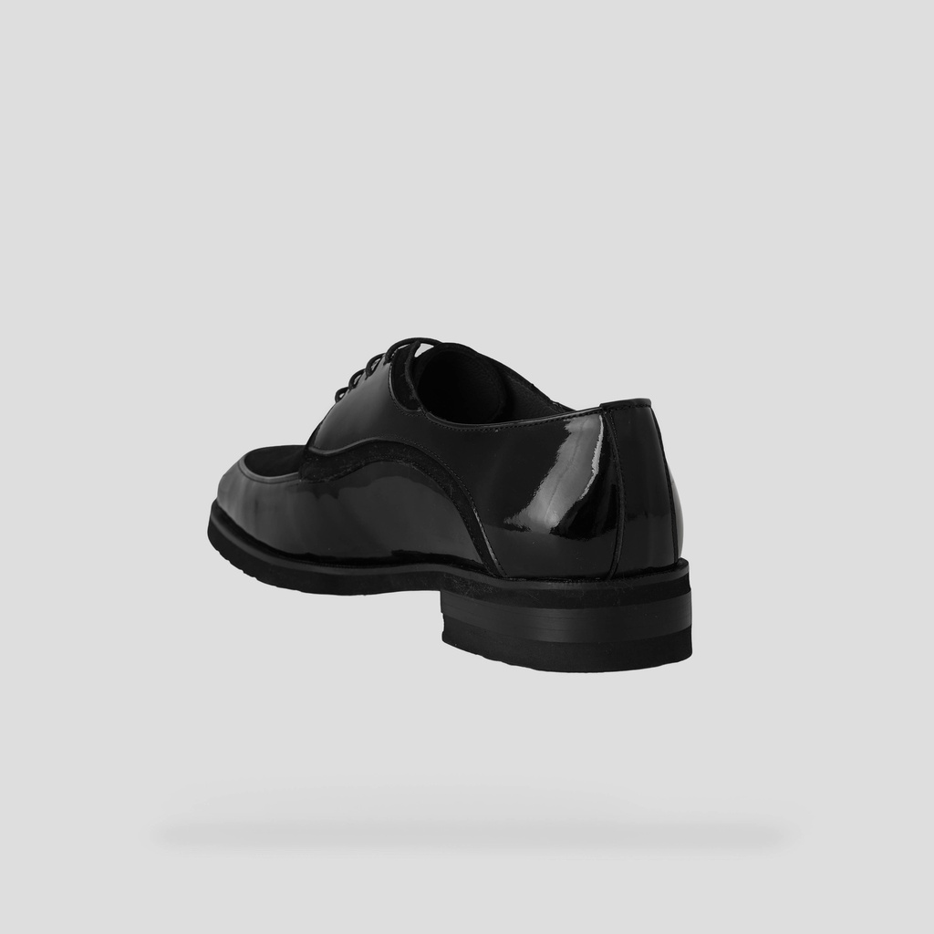 Tesla Shoes 3772 Shiny leather with nebuc-Grip