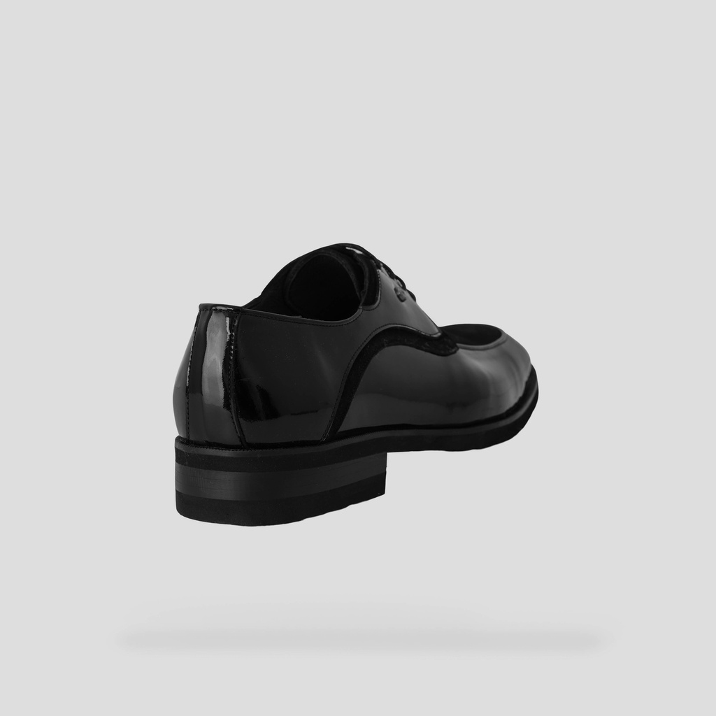 Tesla Shoes 3772 Shiny leather with nebuc-Grip