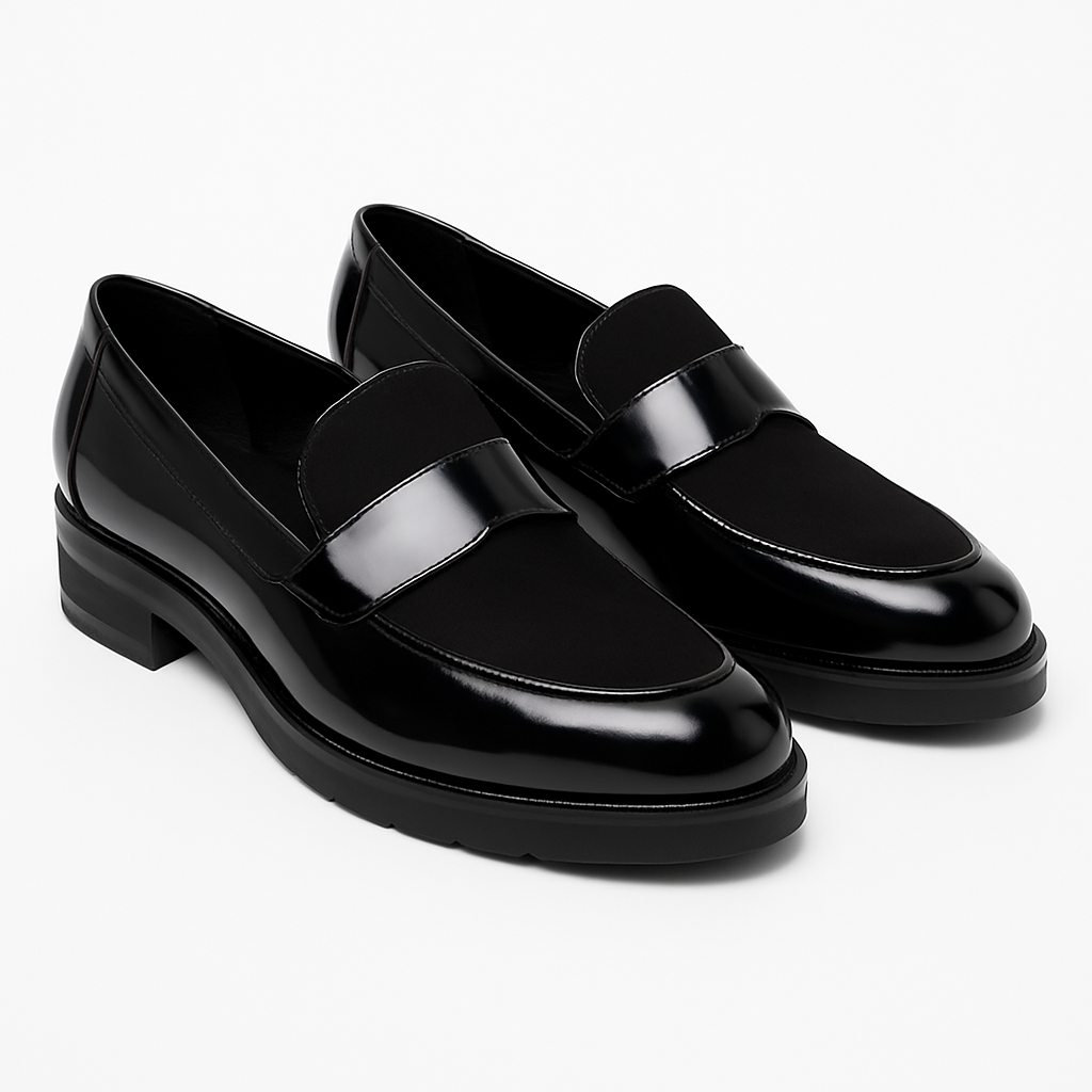 TESLA Shoes 3761 Grip shiney with nebuc without knot