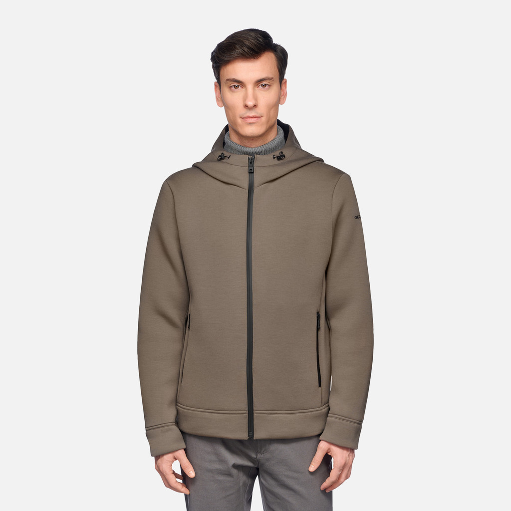 GEOX Jacket M4675A SWEATER HOOD