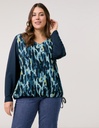 Samoon Tshirt 671605-26104 SS25