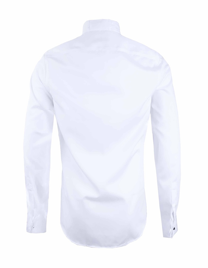 PAVAROTTI Shirt BHJ04041-2602045 WHITE CLASSIC - HB DOUBEL CUF