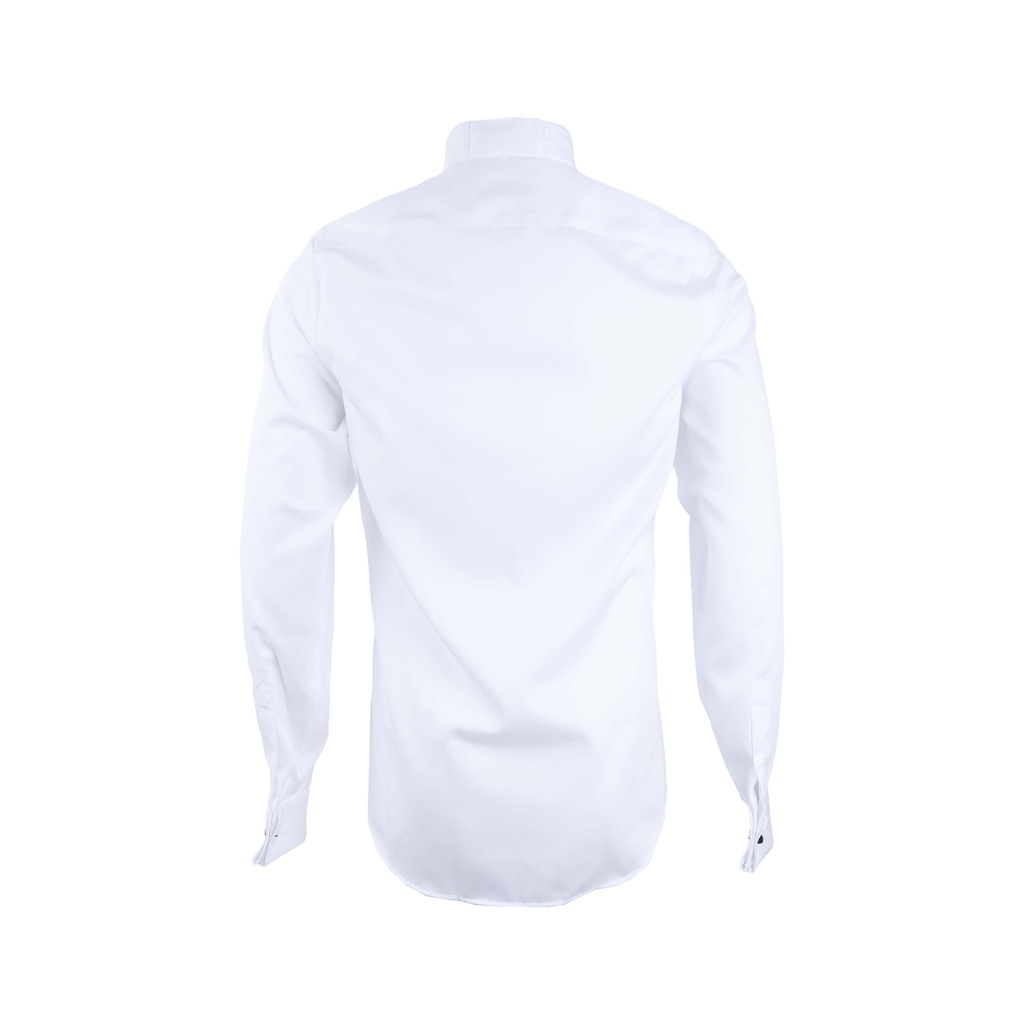 PAVAROTTI Shirt BHJ04041-2602045 WHITE SLIM - BOW TIE