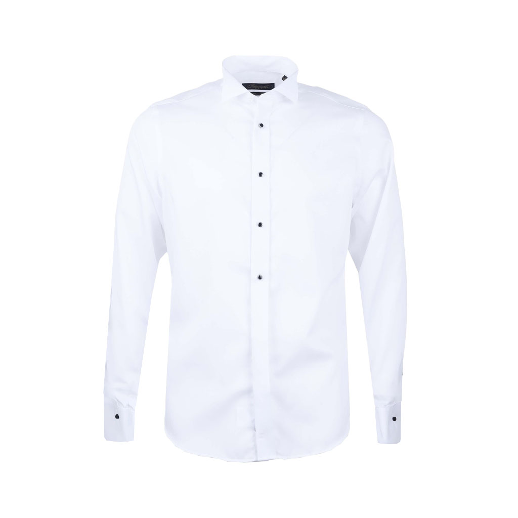 PAVAROTTI Shirt BHJ04041-2602045 WHITE SLIM - BB