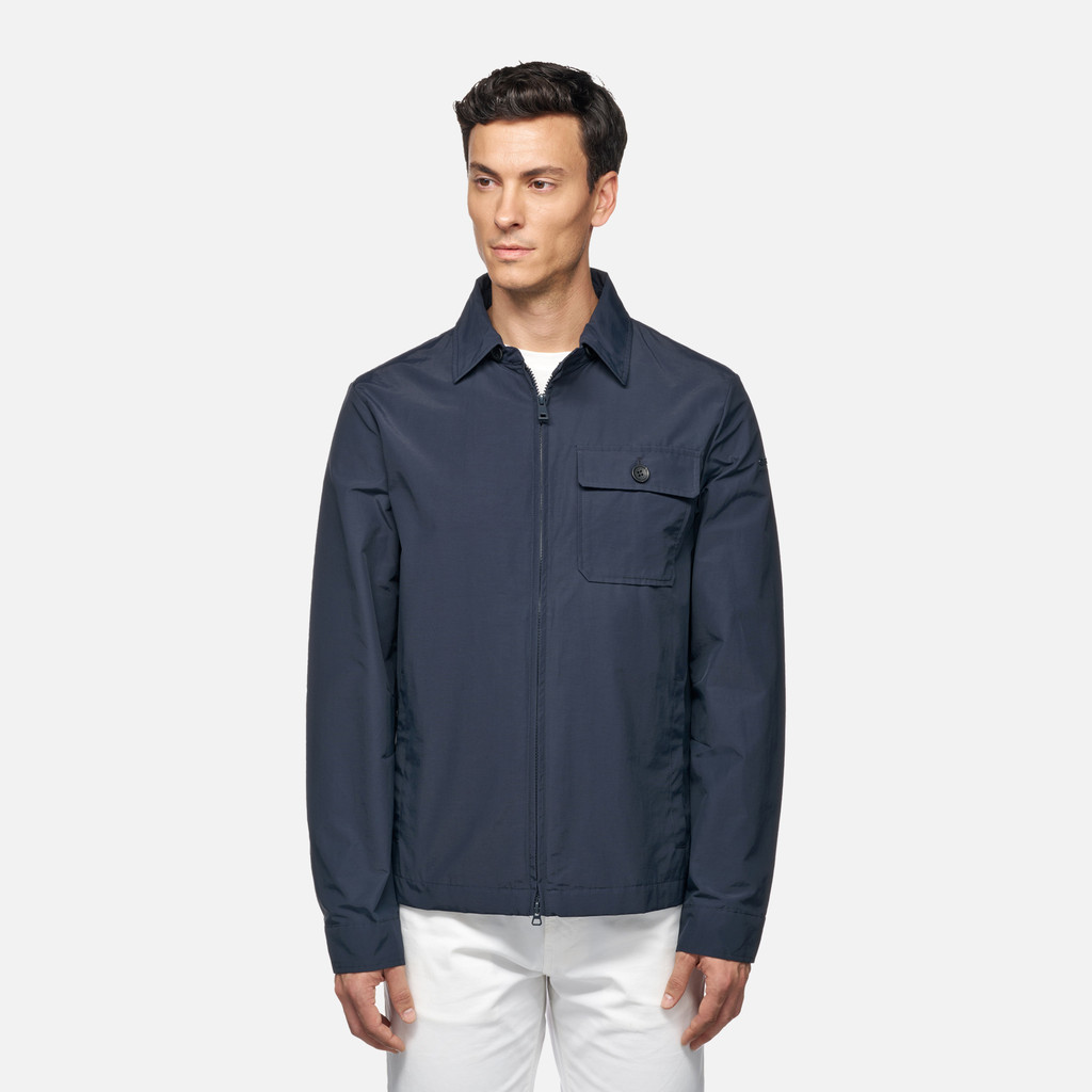GEOX Jacket M5520B M VINCIT SHORT JKT - BCI COTTO S25