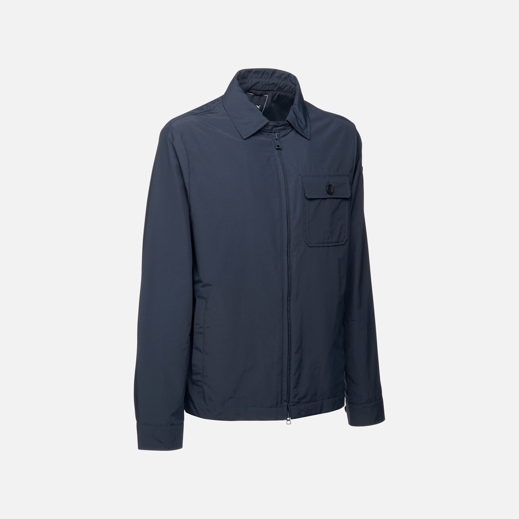 GEOX Jacket M5520B M VINCIT SHORT JKT - BCI COTTO S25
