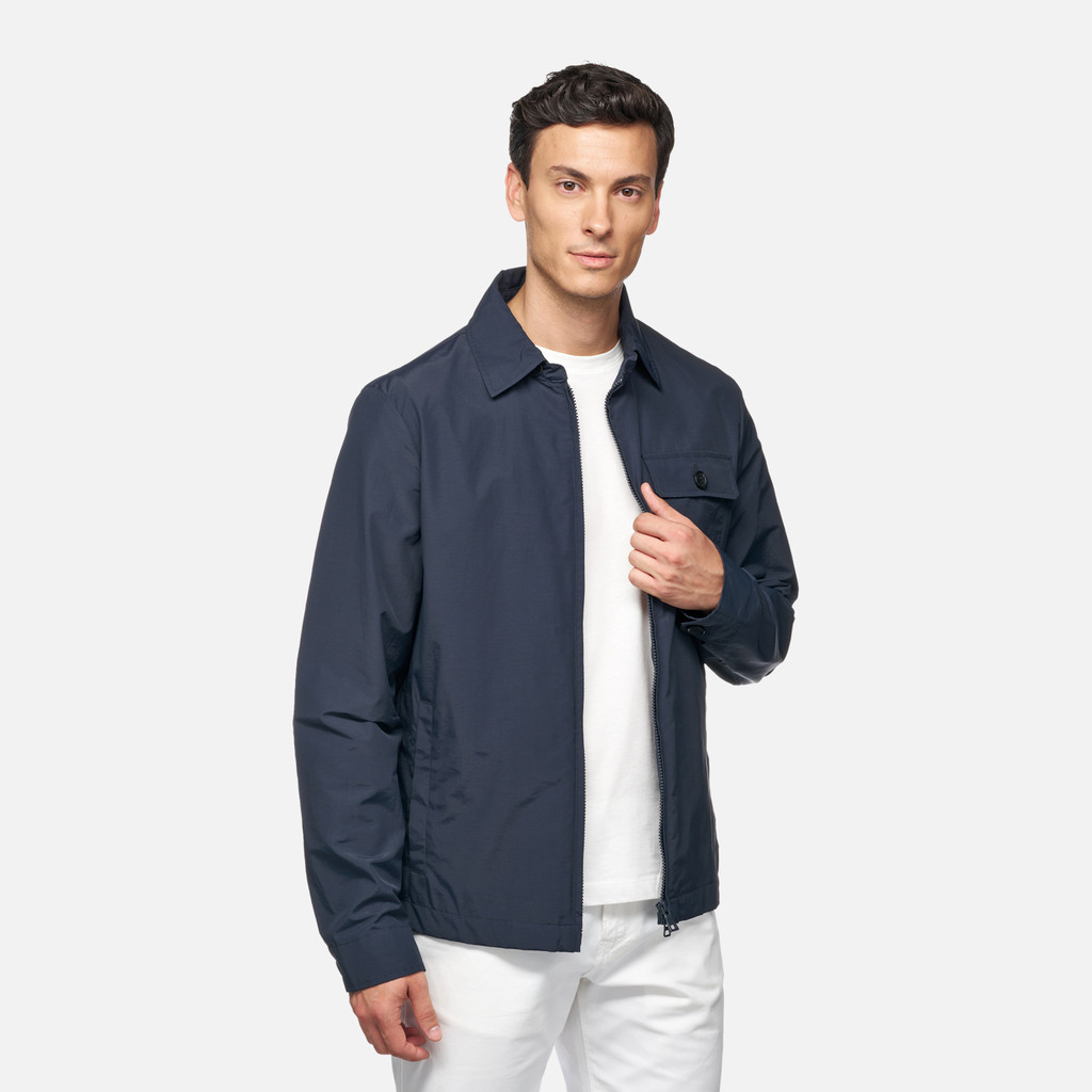 GEOX Jacket M5520B M VINCIT SHORT JKT - BCI COTTO S25