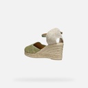 GEOX Shoes D55NGE D GELSA LOW E - RAFFIA+AGNELLO S25
