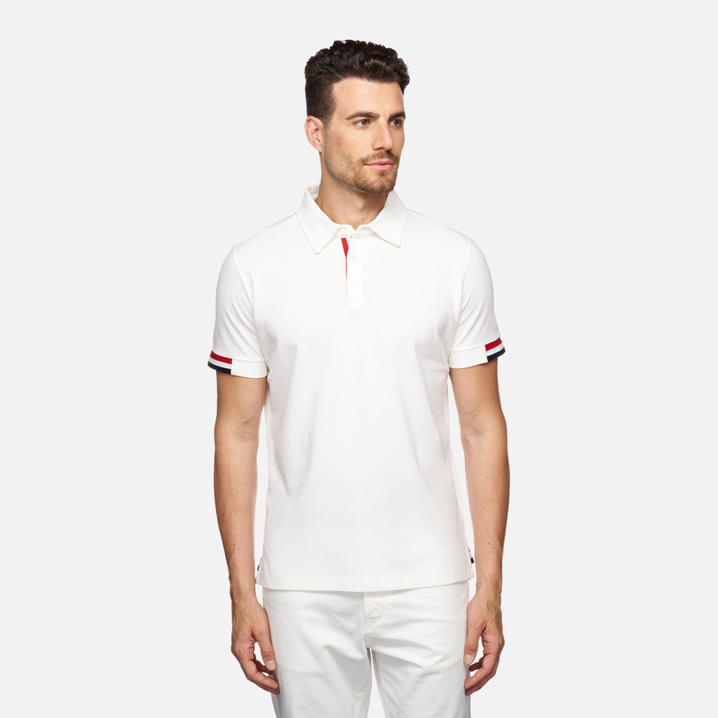 GEOX Tshirt M5510L M POLO PIQUET 2 - BCI COTTON P S25