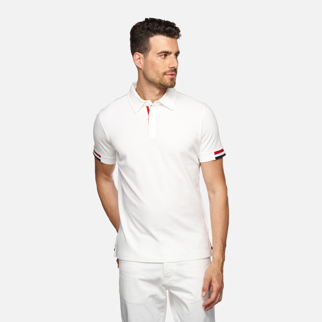 GEOX Tshirt M5510L M POLO PIQUET 2 - BCI COTTON P S25