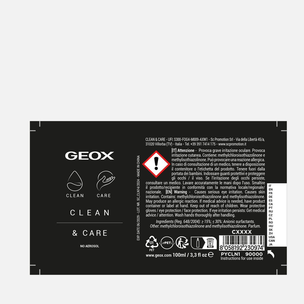 GEOX Accessories PYCL15 15 CLEANER 90000 W-25