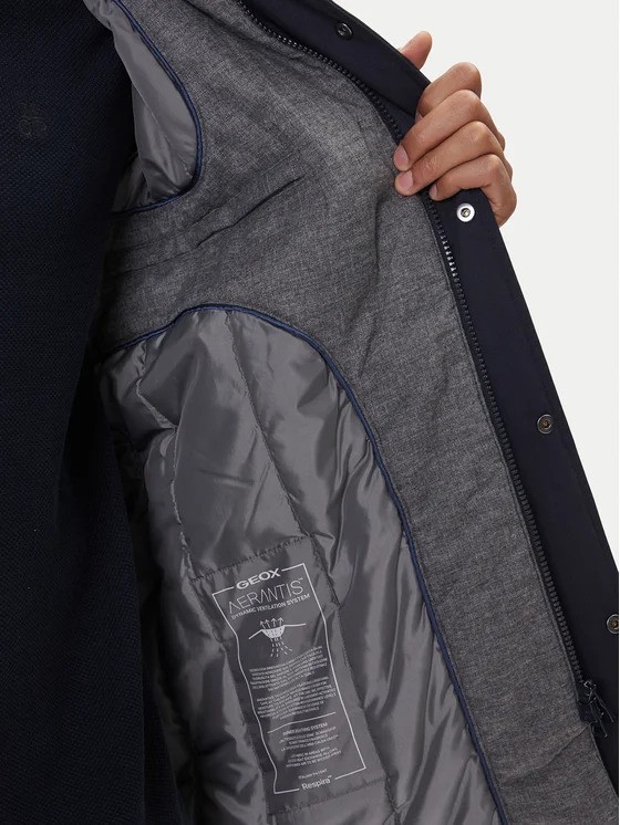 GEOX Jacket M5620M VINCIT TRENCH - RECYCLE HEAV W-25