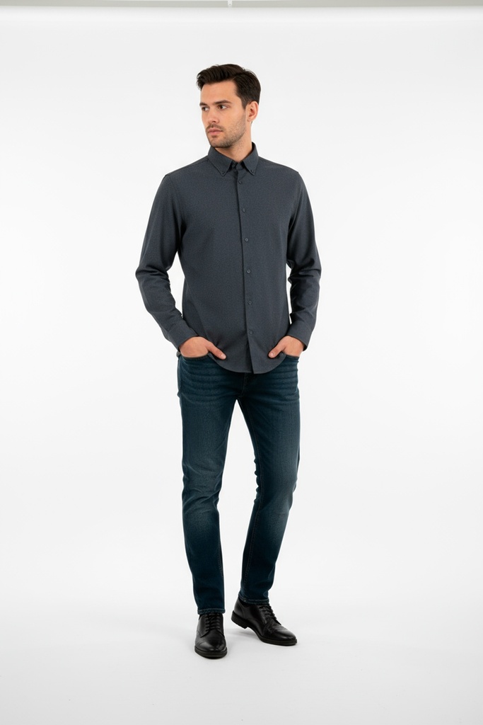 PAVAROTTI Shirt CL04041-1535968RM SLIM W-25