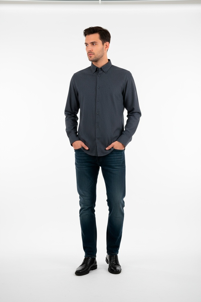 PAVAROTTI Shirt CL04041-1535968RM SLIM W-25