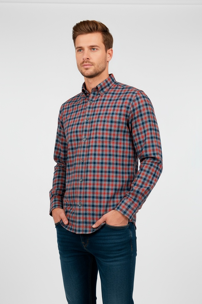 PAVAROTTI Shirt CL04041-1535970 SLIM LONG W-25