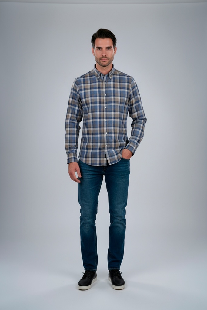 PAVAROTTI Shirt CL04041-1915387 SLIM LONG W-25