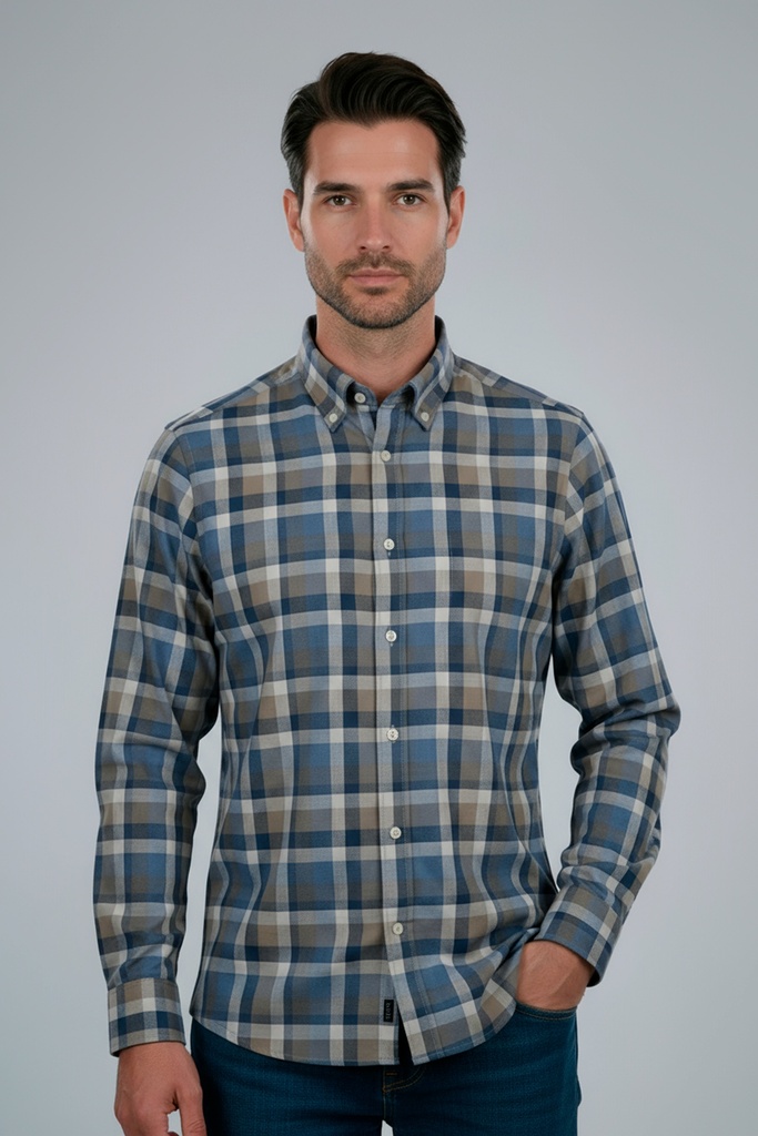 PAVAROTTI Shirt CL04041-1915387 SLIM LONG W-25