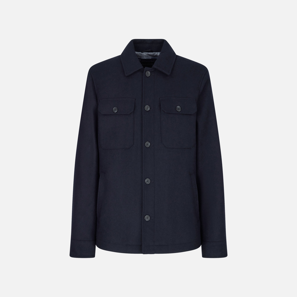 GEOX COAT M5615F MONREALE SHIRT W-25