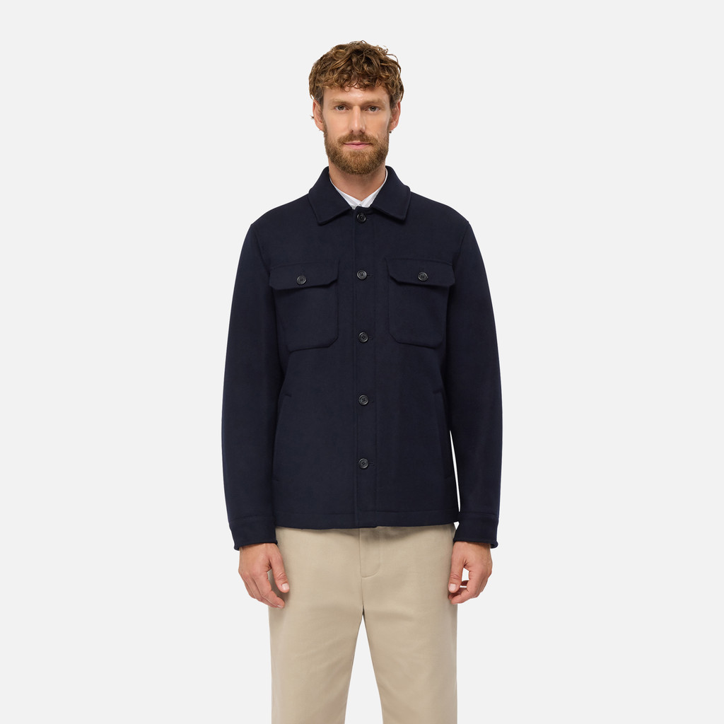 GEOX COAT M5615F MONREALE SHIRT W-25