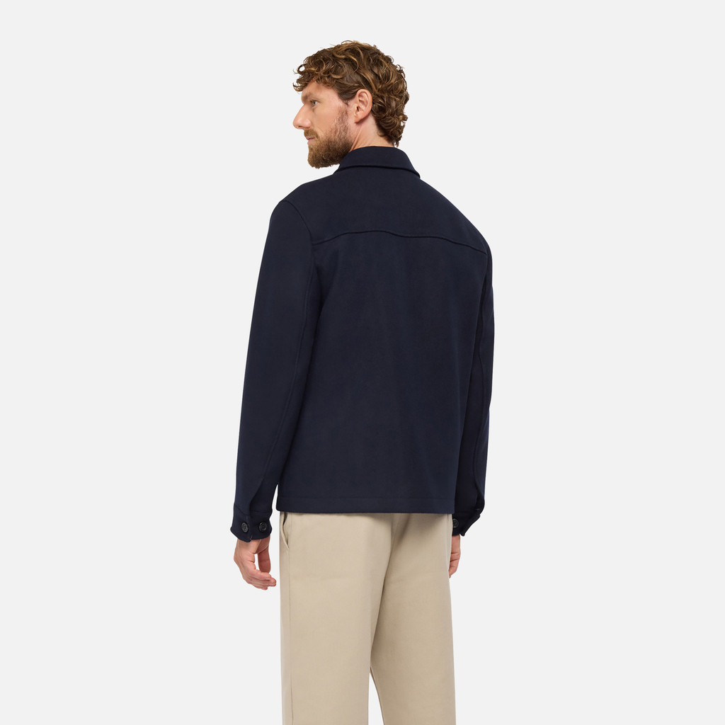 GEOX COAT M5615F MONREALE SHIRT W-25