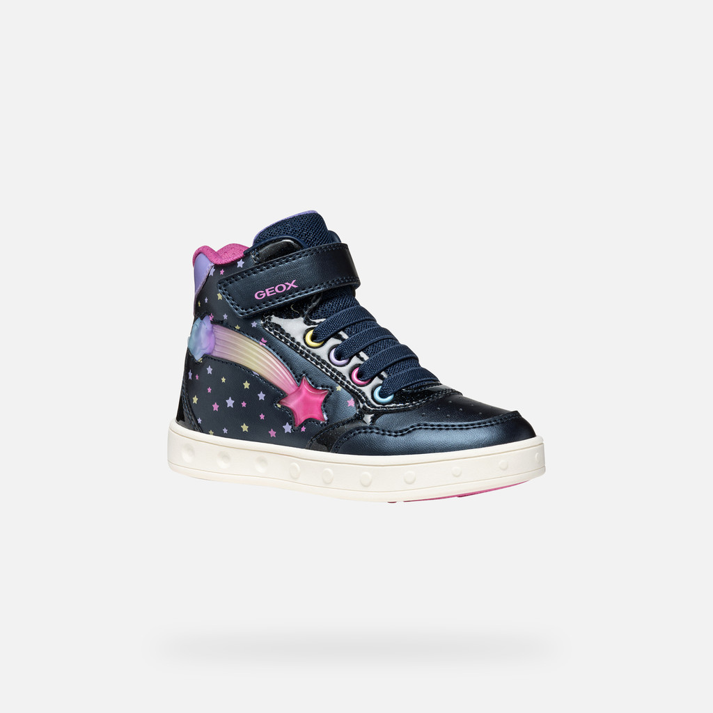GEOX Shoes J568WB SKYLIN GIRL B-PEARL.PR.SYN W-25
