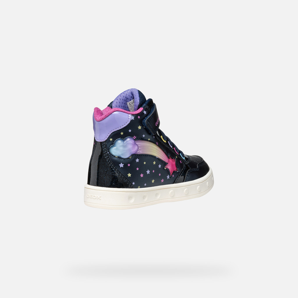 GEOX Shoes J568WB SKYLIN GIRL B-PEARL.PR.SYN W-25