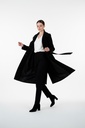 CHARLES VALENTINO COAT MONTY SAN100 W-25