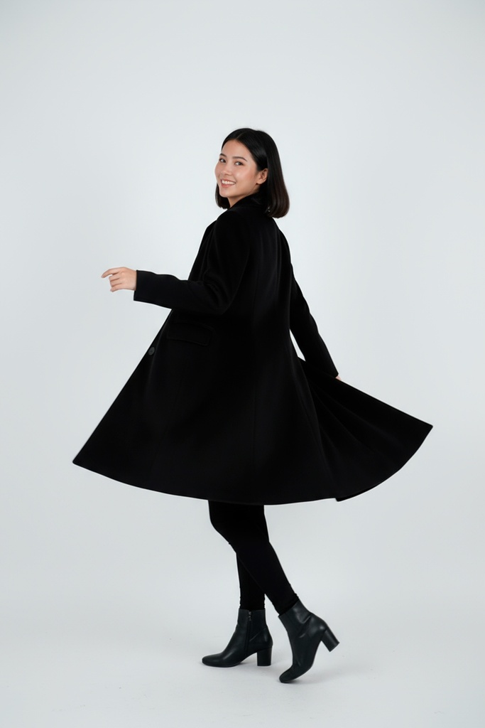 CHARLES VALENTINO COAT BRAMY SAN98 W-25