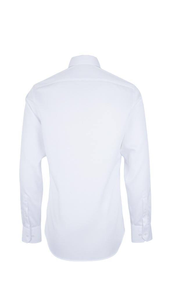 PAVAROTTI Shirt BHJ04041-2602045-W1 100% COTTON WHITE BI SLIM NORMAL W-25