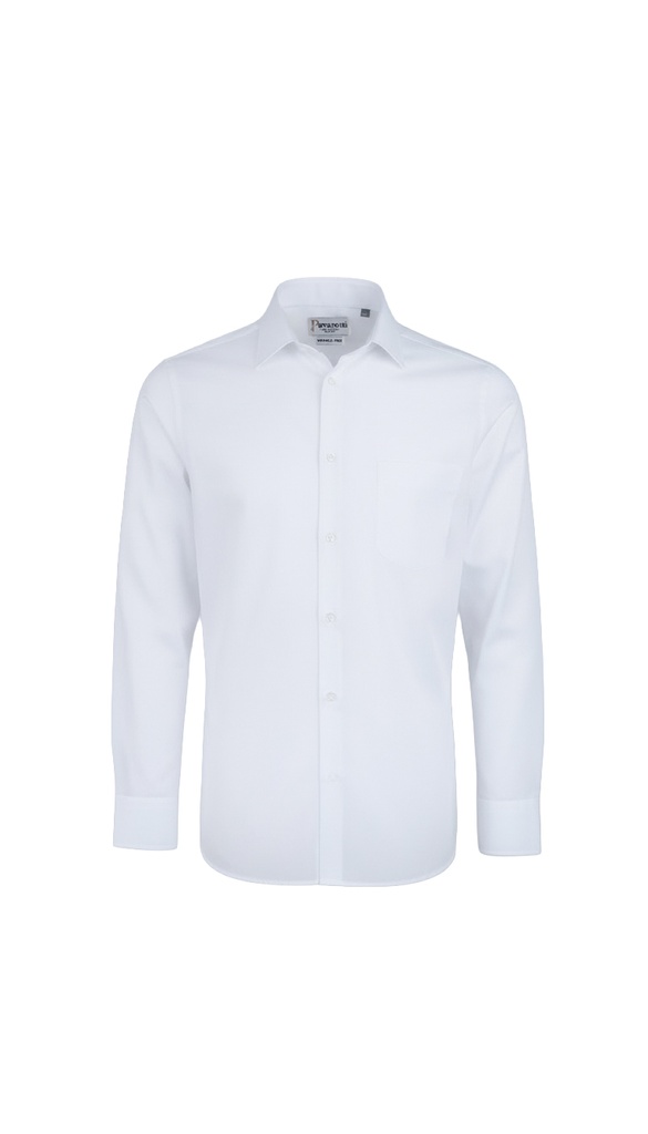 PAVAROTTI Shirt BHJ04041-2602045-W1 100% COTTON WHITE BOW TIE HB CLASSIC DOUBEL CUF W-25