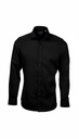 PAVAROTTI Shirt BHJK04001-2600447-BK1 96-4 Black BI CLASSIC NORMAL W-25