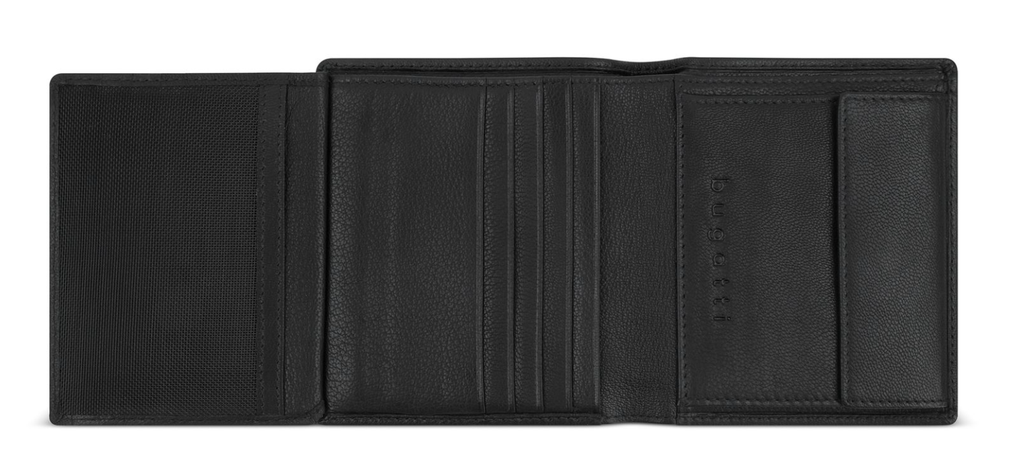 BUGATTI Wallet 49123401 Black Magic upright wallet