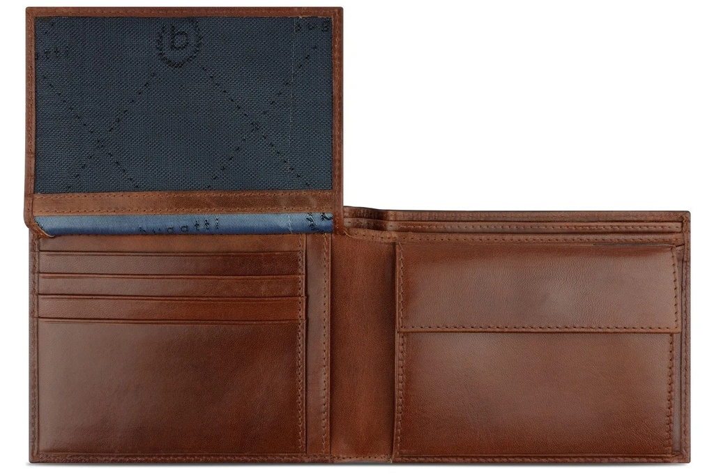 BUGATTI WALLET 49125407 Nobile wallet horizontal, with flap