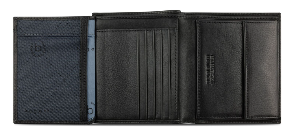BUGATTI WALLET 49160001 Nome wallet vertical, with flap