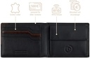 BUGATTI WALLET 49165101 Corso DeLuxe wallet with flap