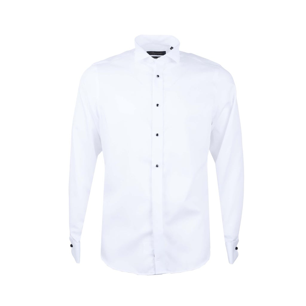 PAVAROTTI Shirt BHJ04041-2602045 WHITE SLIM - BB (XS)