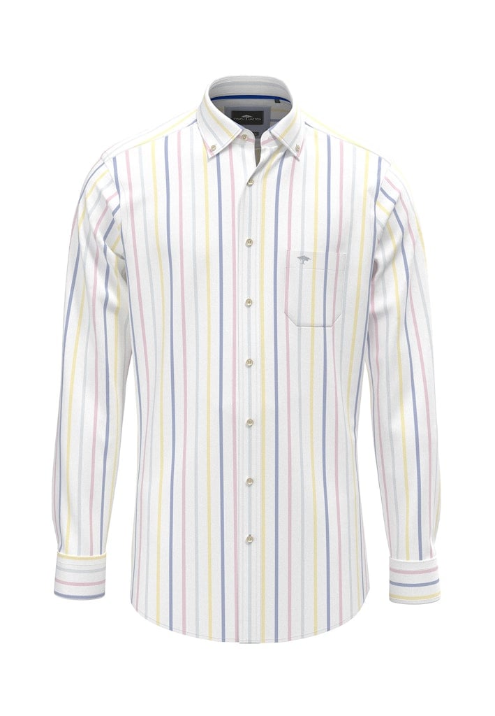 FYNCH HATTON Shirt 1504 8490 SS25 (S, 1504 8490-112)