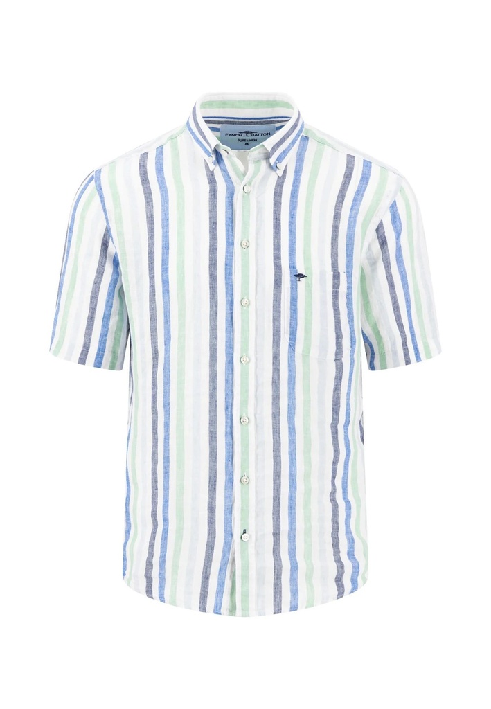 FYNCH HATTON SHIRT 1504 6091 1/2 SLEEVE S-25