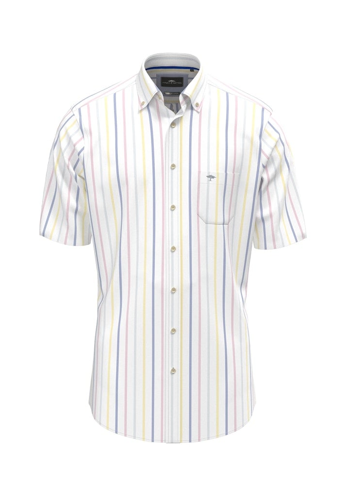 FYNCH HATTON SHIRT 1504 8491 1/2 SLEEVE S-25 (S, 1504 8491-112)