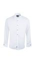 PAVAROTTI Shirt BHJK04001-2600447-W1 96% - 4% WHITE BOW TIE BIB CLASSIC DOUBEL CUF W-25