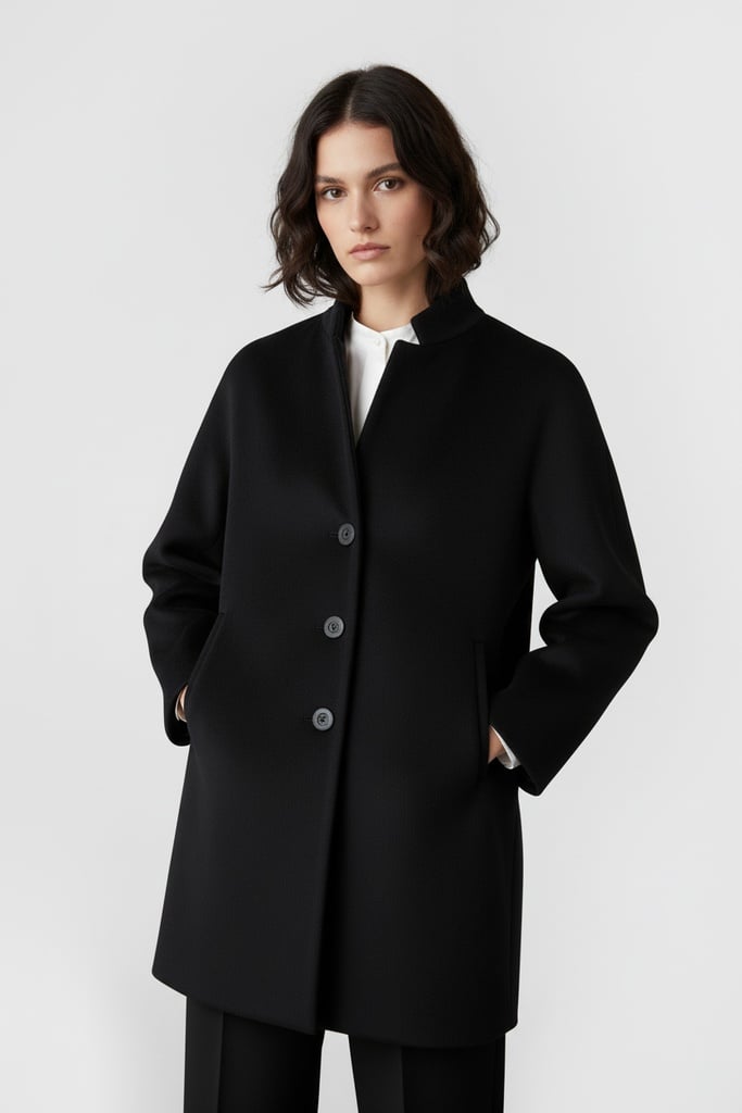 CHARLES VALENTINO COAT SAN105 BRAMY