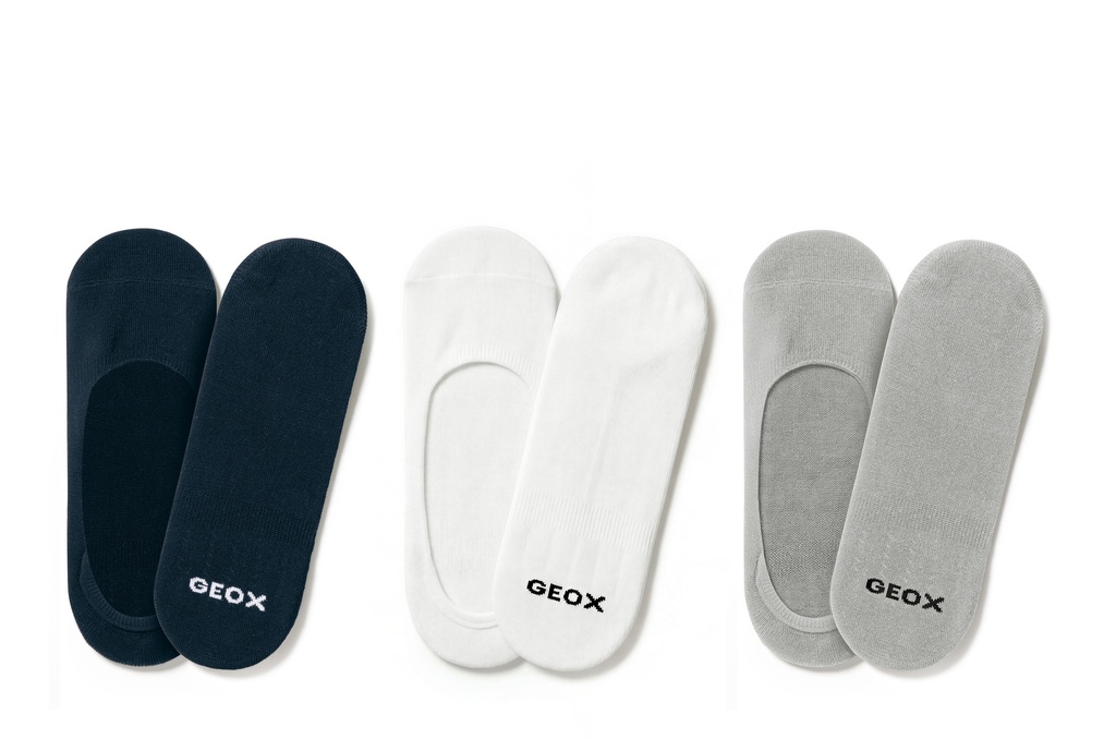 GEOX M6565C T3431 INVISIBLE 3-PACK - SOCKS COT