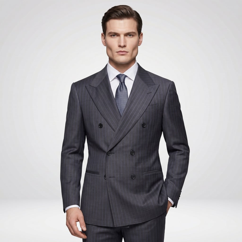 DI PORTO SUIT Double-breasted 150.302/R/2