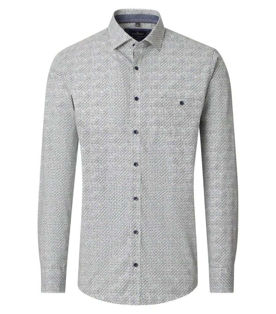 CASAMODA SHIRT 126130410 1/1 SLEEVE (S)