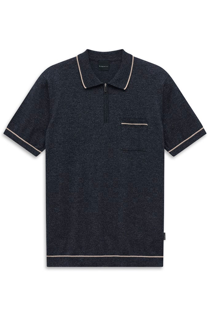 BUGATTI polo 1/2 sleeve 7100 15523E (M, 390)