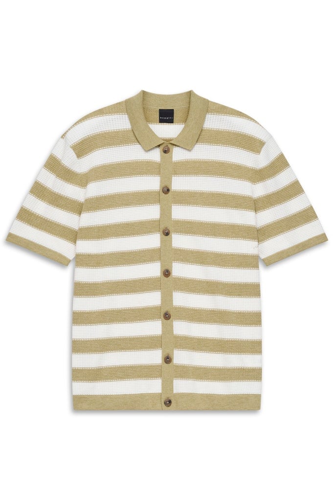 BUGATTI polo 1/2 sleeve 7100 15537E (M)