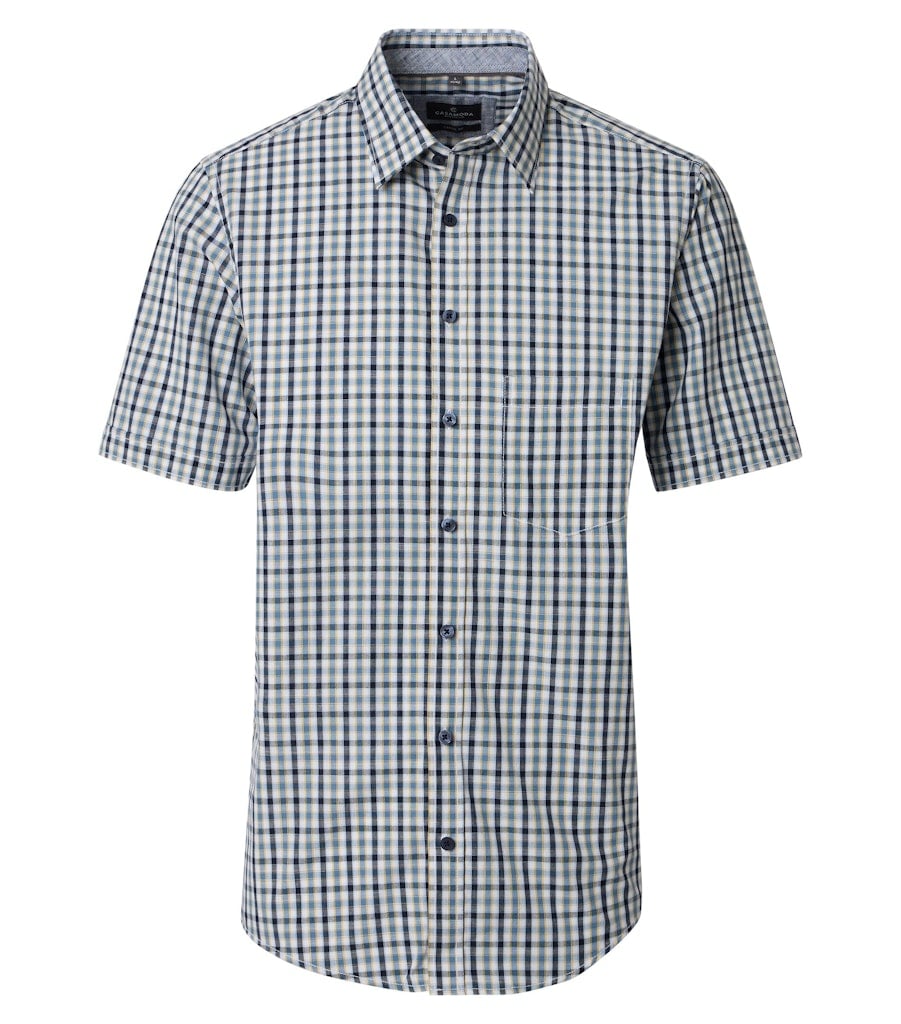 CASAMODA SHIRT 126130171 1/2 SLEEVE (S)
