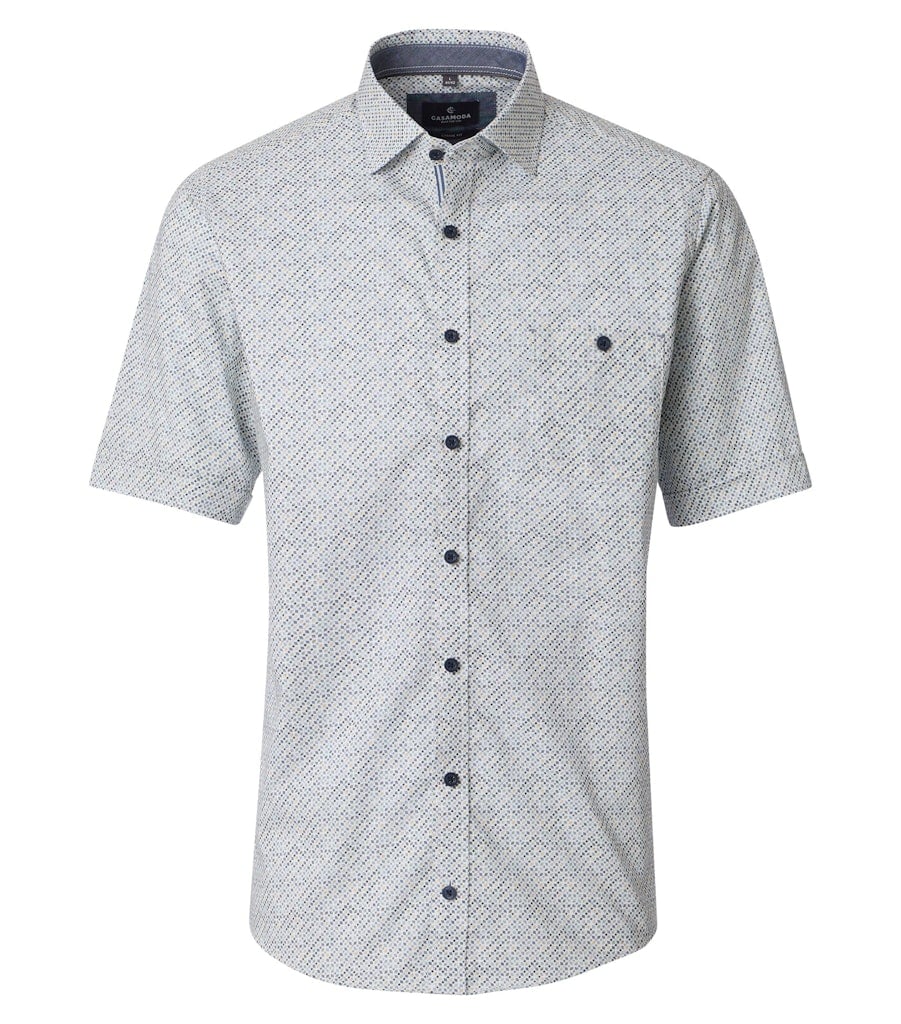 CASAMODA SHIRT 126130461 1/2 SLEEVE (S)